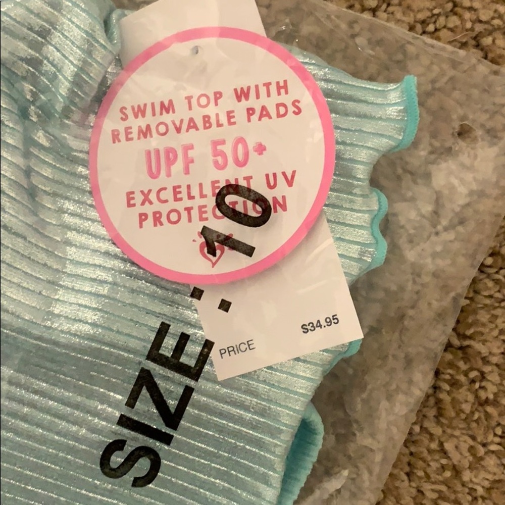 NWT Justice Ribbed Bikini - Picture 5 of 5